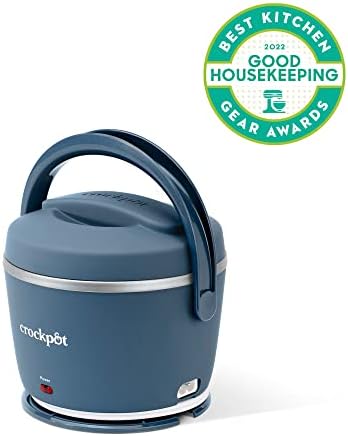 Crock-Pot Electric Lunch Box Food Warmer 20oz – Faded Blue B22D