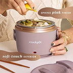 Crock-Pot Electric Lunch Box Food Warmer 20oz – Blush Pink B18V