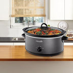 Crock-Pot 7 Quart Slow Cooker – Charcoal B09S