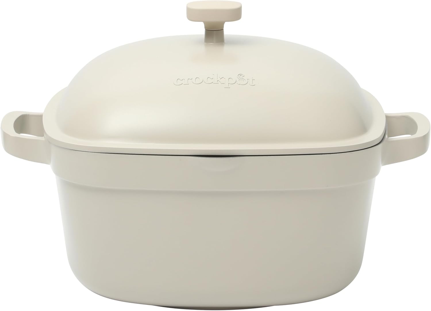 Crock-Pot 3 Quart Enameled Cast Iron Dutch Oven – Aqua B02W